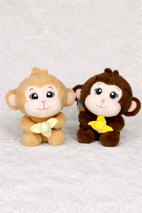 Softmate Banana Monkey Soft Toy for Kids