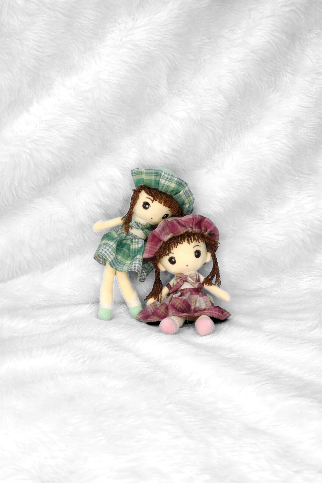 Softmate Bow Doll Soft Fabric Doll for Kids