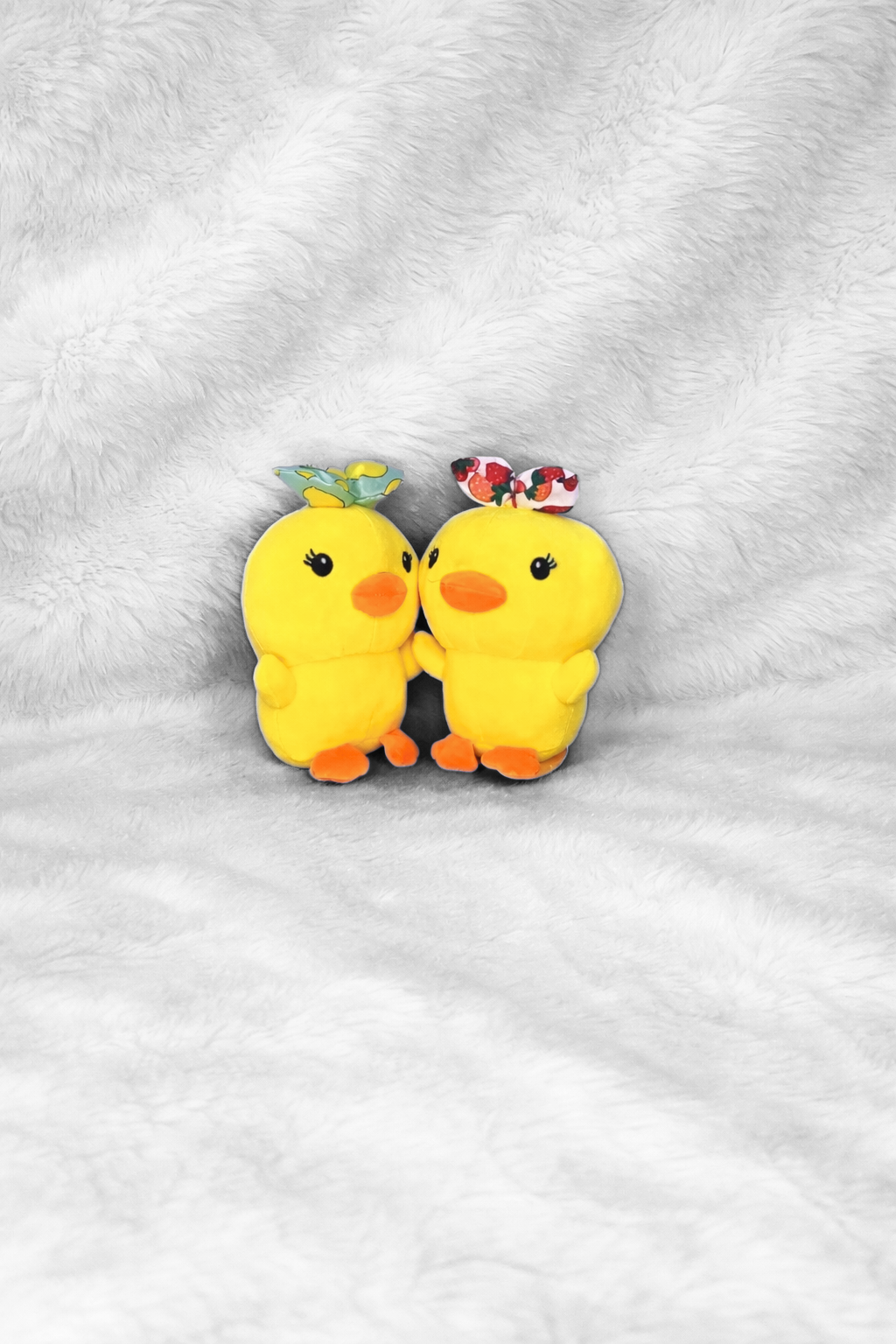Softmate Bow Duck Soft Toy for Kids