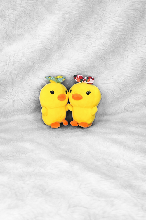 Softmate Bow Duck Soft Toy for Kids