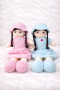 Softmate Fluffy Doll Soft Fabric Doll for Kids
