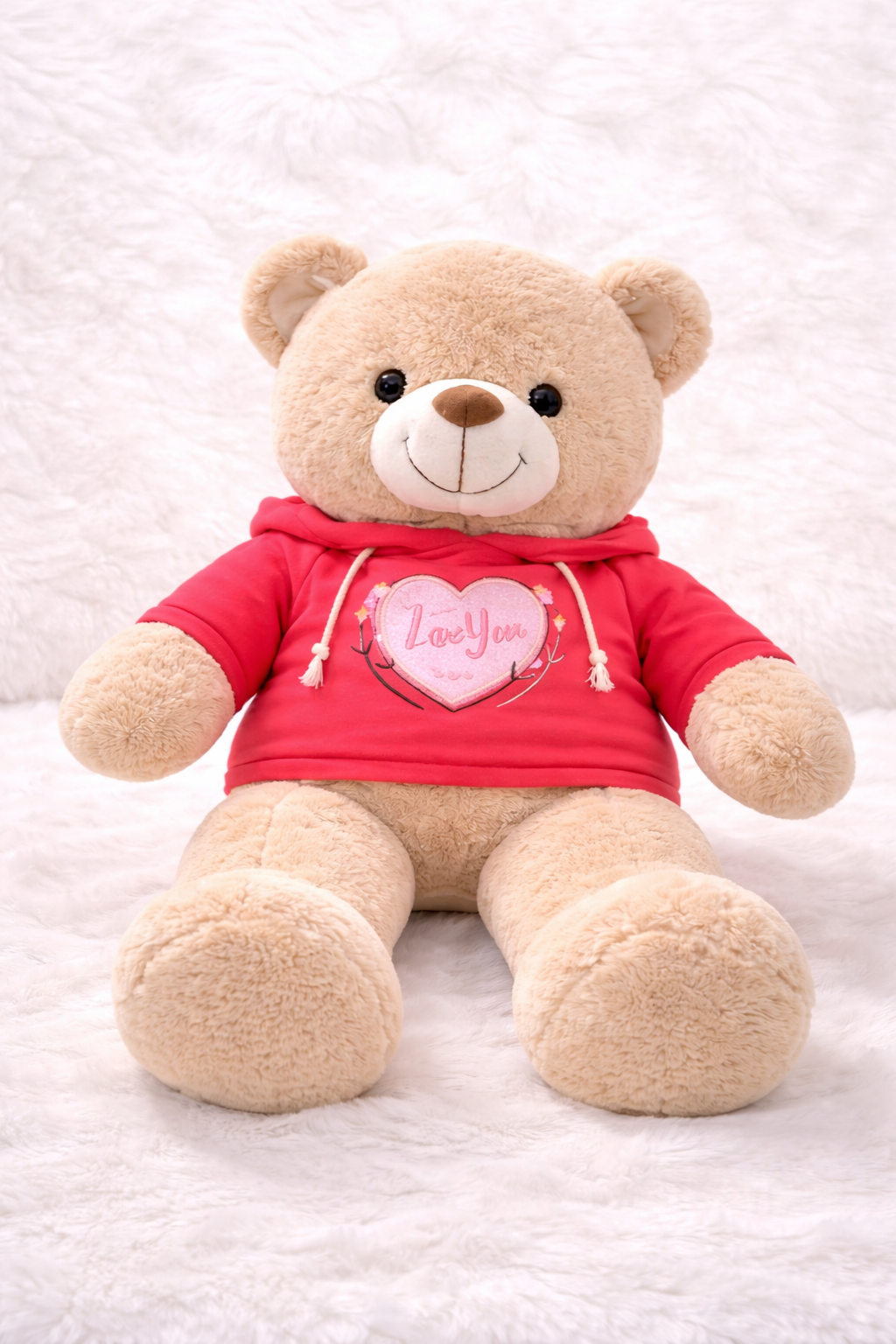 Softmate T-Shirt Teddy Without Fur Soft Toy for Kids